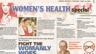 Fight The Womanly Woes (Mumbai Mirror) 18 June 2009