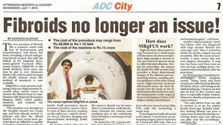 Fibroids no longer an issue! (ADC City) 7 July 2010